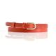 Leather Belt Women, Belt, Women Red Leather Skinny Red