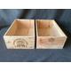 10x French Wooden Wine Boxes - 12 Half Bottle Size Perfect For Storage Tray, Crafts, Upcycle Project, Diy Etc