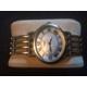 Vintage Retro Timex Silver Tone Ladies Watch Large Oval Face