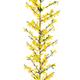 Artificial Silk Yellow Forsythia Spring Garland 183cm/6Ft