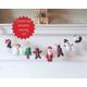 Christmas Garland Sewing Kit; Festive Felt Craft Kit, Beginner Decoration