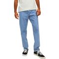 Jack And Jones Mens Chris Loose Fit Jeans - Blue Denim - 34W X 32L