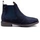 Base London Mens Nelson Suede Chelsea Boot - Navy - 7