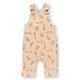 Kite Clothing Baby Unisex Hello Hare Dungarees - Brown cotton - Size 0-3M