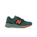 New Balance Boys Boy's 997 Hook and Loop Trainers in Green Textile - Size UK 2