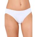 Sloggi Womens 24/7 Microfibre Tai Briefs - White Polyamide - Size X-Large