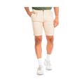 La Martina Mens Bermuda shorts with straight cut hem TMB004-TL121 - Beige Linen - Size 30 (Waist)