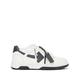 Off-White Mens Out of Office Leather Low Top Trainers in White & Grey - Size UK 11
