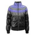 Puma Colorblock Padded Zip Up Womens Coat Winter Jacket 561969 01 A50C - Black Textile - Size 12 UK