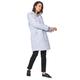 Roman Womens Longline Diamond Quilted Coat - Light Grey Polyamide - Size 18 UK