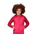 Regatta Girls Kielder Hybrid VI Water Repellent Padded Coat - Pink - Size 7-8Y