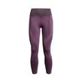 Under Armour Rush Seamless Womens Purple Ankle Leggings - Size Small