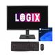 LOGIX 27" FHD All-in-One Desktop PC - Intel Celeron, Win 11