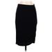 Splendid Casual Pencil Skirt Long: Black Solid Bottoms - Women's Size Small
