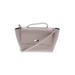 Kate Spade New York Leather Satchel: Gray Solid Bags
