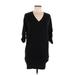 BCBGeneration Casual Dress - Sweater Dress: Black Dresses - Women's Size Medium