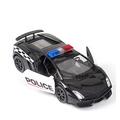 modell roller For Lamborghini Huracan LP610-4 Police Car Die Casting Pull Back Model Toy Series 1:36 hardbody Vehicle (Color : 2)