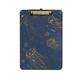 File Folders Clipboard Metal Clip Writing Pad File Folder Holder with Hanging Loop Stationery Supply for Office Restaurants School Classification Folders Tabs Inserts (Color : Jellyfish)