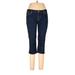 Lucky Brand Jeans - Mid/Reg Rise: Blue Bottoms - Women's Size 12 - Indigo Wash