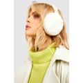 Solid Soft Faux Fur Ear Muffs