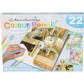 Colour Pencil By Numbers Animals Box Set 4 Piece