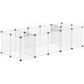 DIY Pet Playpen, 18 Panels Metal Small Animal Cage, for Guinea Pigs