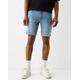 Bershka Roll-Up Denim Bermuda Shorts Men 36 Light Blue