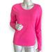 Lilly Pulitzer Tops | Lilly Pulitzer Cotton Active Hot Pink Tee. Women’s Size Medium | Color: Pink | Size: M