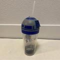 Disney Other | Disneyland Star Wars Galaxy's Edge R2-D2 Tumbler Sipper Cup Lights Sounds | Color: Blue/Gray | Size: Os