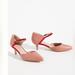 Anthropologie Shoes | Anthropologie - Mary Jane Kitten Heel | Color: Pink/Red | Size: 9.5