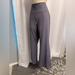 Athleta Pants & Jumpsuits | Athleta Women’s Venice Flare Pants Nightfall Side Slit Purple Wide Leg Sze L | Color: Purple | Size: L