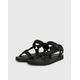 Calvin Klein Jeans Webbing Sandals in Triple Black