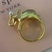 Kate Spade Jewelry | Kate Spade Elephant Ring Size 8 | Color: Gold | Size: Os