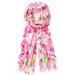 Lilly Pulitzer Accessories | Lily Pulitzer Wrap Scarf Rose Print | Color: Green/Pink | Size: Os