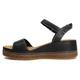 Clarks Women's Kassanda Lily Sandal, Black Leather, 5.5 UK