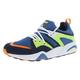 PUMA - Mens Blaze of Glory Energy Shoes, Lake Blue/Vibrant Orange, 9.5