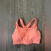 Athleta Intimates & Sleepwear | Athleta Advance Zip Front Bra Neon Coral Sports Bra- Running Cardio High Impact | Color: Red | Size: Xs
