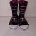 Disney Shoes | Disney Shake It Up Rain Boots | Color: Black/Pink | Size: 13