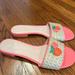 Kate Spade Shoes | Kate Spade Pink Strawberry Sandals Size 7 | Color: Pink | Size: 7