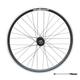 Madspeed7 QR 27.5" 650b (ETRTO 584x19) MTB Mountain Bike FRONT Wheel - Disc & Rim Brake Compatible - Sealed Bearings Hub 9x100mm QR - Double Wall - 32x Black Spokes