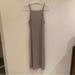 American Eagle Outfitters Dresses | Form Fitting American Eagle Midi Dress | Color: Gray/Green/White | Size: M