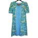 Lilly Pulitzer Dresses | Lilly Pulitzer Harriet Dress Small Puff Sleeves Blue Chick Magnet Easter Modal S | Color: Blue/Green | Size: S