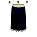 J. Crew Skirts | J.Crew Womens Pleated Skirt Size 12 Blue Navy Solid Career Lined | Color: Blue | Size: 12