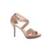 MICHAEL Michael Kors Heels: Tan Solid Shoes - Women's Size 9 - Open Toe