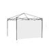 Canopy Sidewall for 10x10ft Pop Up Canopy, 3 Pack Sunwall,2pcs with Windows, 1pc with zip