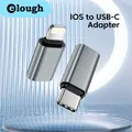 Elough Lightning USB zu Typ C Adapter PD 27W otg Schnell ladung iPhone Zubehör für iPhone 15/Samsung