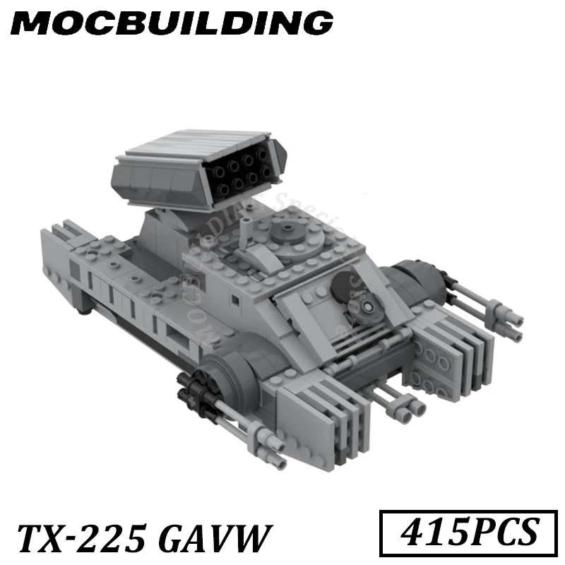 TX-225 gavh tank modell moc bausteine zeigen bau spielzeug geburtstags geschenk an Image