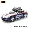 Bburago scala 1:24 Porsche 911 Dakar Weissach lega auto da corsa lega veicolo di lusso pressofuso