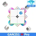 GAN 251 M Pro Air Leap 2x2 Magnetic Speed Cube Professional GANCUBE 251 M 2x2x2 mangetic cubo puzzle