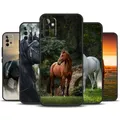 Coque de téléphone animal cheval pour Samsung Galaxy coque pour Samsung Galaxy A12 A32 A52 A14